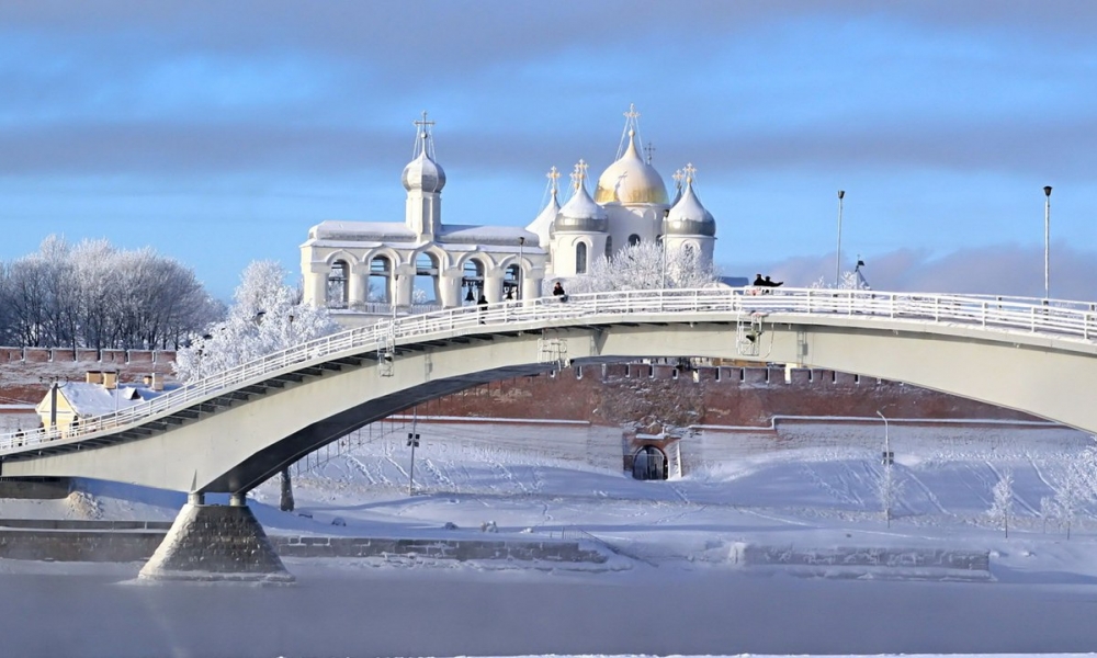 Великий Новгород Фото Зима